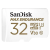 Sandisk microSDHC 32GB Max Endurance + SD adapter