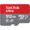 Sandisk MicroSDX Ultra 512GB + SD adapter