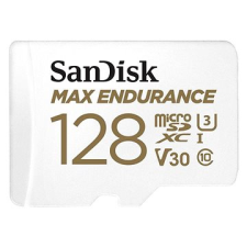 Sandisk microSDXC 128GB Max Endurance + SD adapter kábel és adapter