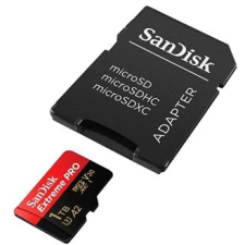 Sandisk MicroSDXC 1TB Extreme Pro UHS-I A2 (V30) U3 + SD adapter memóriakártya