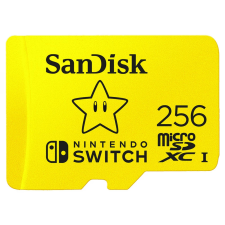 Sandisk microSDXC UHS-I card for Nintendo Switch sárga 256GB videójáték kiegészítő