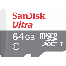 Sandisk microSDXC Ultra Lite 64GB + SD adapter memóriakártya