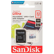 Sandisk SanDisk Ultra 32 GB MicroSDHC UHS-I Class 10 memóriakártya memóriakártya