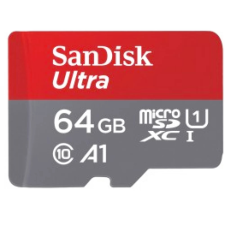 Sandisk Ultra 64GB MicroSDXC 10 MB/s 215421 memóriakártya