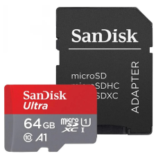 Sandisk Ultra 64GB MicroSDXC 10 MB/s SDSQUAB-064G-GN6IA memóriakártya