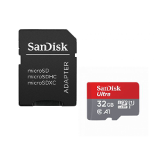 Sandisk - Ultra microSDHC 32GB + adapter - 186500 memóriakártya
