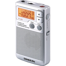 Sangean DT-250 zsebrádió ezüst (DT-250) rádió