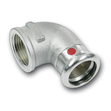  SANHA-THERM szénacél 90° csatl. 15-1/2&quot; BM hűtés, fűtés szerelvény