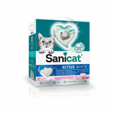  Sanicat macskaalom Active White Lotus Flower ultra csomósodó fehér bentonit  6l macskaalom