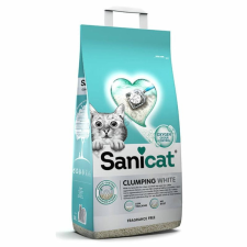 Sanicat macskaalom Clumping White illatment. csom. bentonit 10l macskaalom