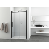 Sanotechnik COMFORT BLACK ZUHANYAJTÓ 120x195CM