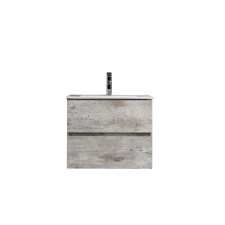 Sanotechnik CORBO ALSÓSZEKRÉNY MOSDÓVAL 60X50X46CM, ANTIK SZÜRKE, FÜGGESZTETT fürdőszoba bútor