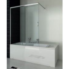 Sanotechnik Kádfal, Sanotechnik tolóajtóval 120cm ELITE kád, zuhanykabin