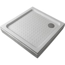 Sanotechnik P19 zuhanytálca fehér 91 cm x 91 cm kád, zuhanykabin