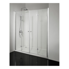 Sanotechnik SMARTFLEX JOBBOS CSUKLÓS ZUHANYFÜLKEAJTÓ, 6MM, KRÓM PROFIL 100X195CM kád, zuhanykabin