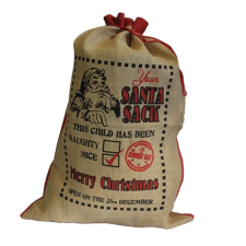 Santa Claus Zsákja - This Child Has Been.. Nice! 76x55cm karácsonyi dekoráció