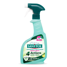  Sanytol 4 Actions Lime Pure univerzális fertőtlenítő spray 500 ml tisztító- és takarítószer, higiénia