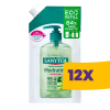 Sanytol fertőtlenítő és hidratáló folyékony szappan utántöltő Zöld tea és Aloe vera 500ml (Karton - 12 db)
