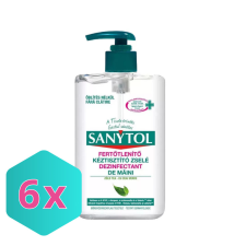  Sanytol kézfertőtlenítő gél pumpás 250ml KARTON - 6 db tisztító- és takarítószer, higiénia