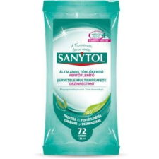 Sanytol Sanytol Fertőtlenítő tisztítókendő 72db tisztító- és takarítószer, higiénia