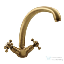 Sapho ANTEA Mosogató csaptelep, mag. 26,5 cm, bronz 3116 csaptelep