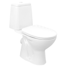  Sapho AQUALINE RIGA monoblokkos WC, hátsó kifolyású, króm duál gombos öblítőmechanika (RG601) szaniter