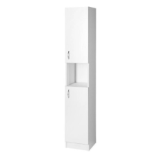  SAPHO AQUALINE SIMPLEX ECO állószekrény, 30x180x30cm, matt fehér fürdőszoba bútor