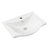  Sapho  AQUALINE ZARA mosdó, kerámia 54x44,5cm