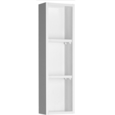  Sapho AQUALINE ZOJA nyitott szekrény, 20x70x12cm, fehér (45463) fürdőszoba bútor