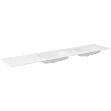 Sapho Aruba mosdótál 230x51.5 cm négyszögletes fehér AR230-B2R fürdőkellék