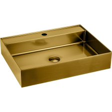Sapho Aurum mosdótál 55x42 cm négyszögletes arany AU202 fürdőkellék
