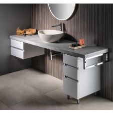 Sapho AVICE pult, 200x50cm, cement szürke fürdőszoba bútor