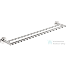 Sapho BEMETA NEO Dupla törölközőtartó, 655x55x125mm, inox/matt (104204055) (XS403) fürdőszoba kiegészítő