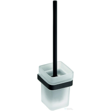 Sapho BEMETA NERO WC kefetartó, fekete kefével, 93x385x127mm, fekete (135013010) takarító és háztartási eszköz