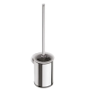 Sapho BEMETA OMEGA Fali WC kefetartó. fekete kefe. 95x385x120mm. króm (104913117)
