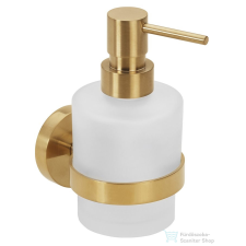 Sapho BEMETA SABLO fali szappanadagoló, 200ml, 75x145x100, matt arany (160109102) (XR103GB) fürdőszoba kiegészítő