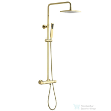 Sapho DAKAR zuhanyoszlop termosztátos csapteleppel, zuhanyszettel, arany (SZ139) csaptelep