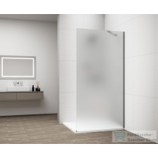 Sapho ESCA CHROME Walk-in zuhanyfal, falra szerelhető, matt üveg, 1300mm (ES1113-01) kád, zuhanykabin