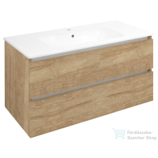 Sapho EZARA mosdótartó szekrény, 99,8x52x46cm, Alabama tölgy (EZ101-2222) fürdőszoba bútor