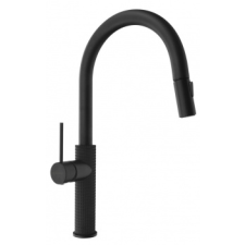 Sapho FLAWO mosogató csaptelep, matt fekete csaptelep