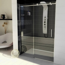 Sapho GELCO DRAGON toló ajtó+fix 140cm átlátszó üveg (GD4614) kád, zuhanykabin