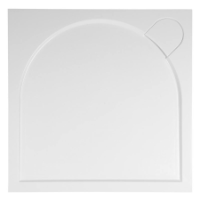 Sapho GELCO G5 LARCA szögeltes öntöttmárvány zuhanytálca, 90x90x3cm (PL009) kád, zuhanykabin
