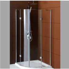  Sapho GELCO LEGRO kétajtós íves zuhanykabin, 900x900mm (GL5590) kád, zuhanykabin