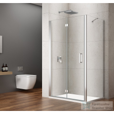 Sapho GELCO LORO harmónikaajtó, oldalfallal, 900x1000mm (GN4590-01) kád, zuhanykabin