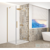 Sapho GELCO TRINITY GOLD MATT szögletes zuhanykabin, 1000x800mm, transzparent üveg, jobbos (GT5680-10CR-G)