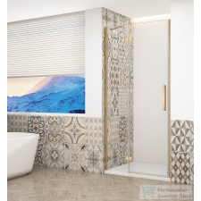 Sapho GELCO TRINITY GOLD zuhanyajtó, 1100mm, transzparent üveg, balos (GT1211CL-G) kád, zuhanykabin
