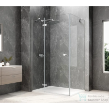 Sapho GLOBE CHROME nyílóajtó oldalfallal,1000x1000mm, balos, transzparent üveg (GB1010-3415LC) kád, zuhanykabin