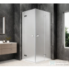 Sapho GLOBE CHROME sarokbelépős zuhanykabin 900x800 mm, matt üveg (GB5980MC)