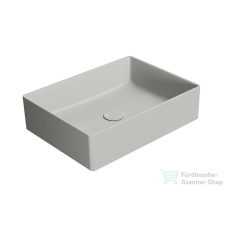 Sapho GSI KUBE X kerámiamosdó, 50x37cm, matt cement (942917) szaniter