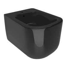 Sapho KERASAN TRIBECA fali bidé, 35x31,5x54cm, matt fekete (512531) fürdőszoba kiegészítő